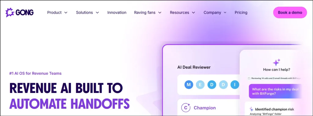 Gong - Revenue AI OS