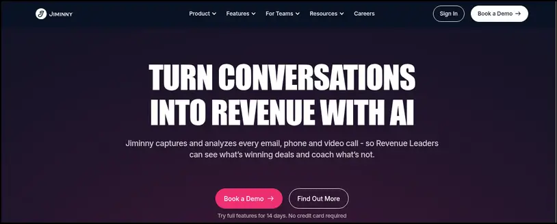 Jiminny | Powerful Revenue & Sales Intelligence