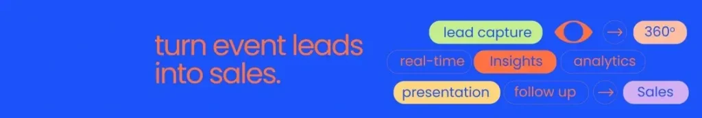momencio | Event lead capture app with live sales intelligence