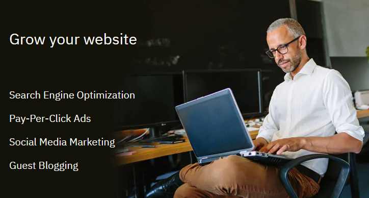 how to promote new business website