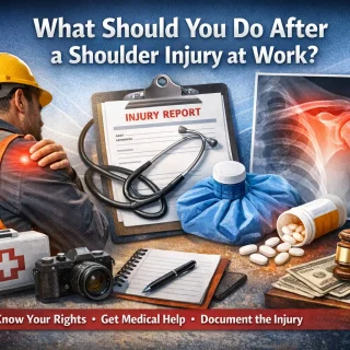 What Should You Do After a Shoulder Injury at Work?