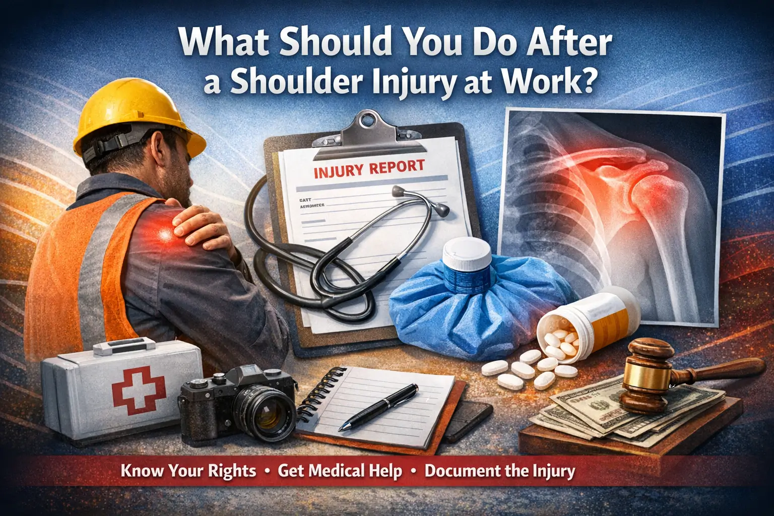 What Should You Do After a Shoulder Injury at Work?