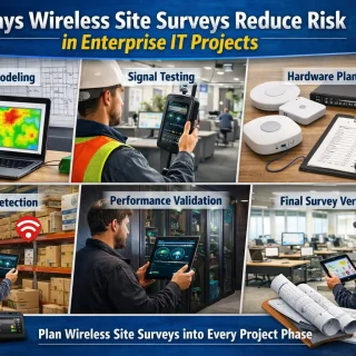 6 Ways Wireless Site Surveys Reduce Risk in Enterprise IT Projects