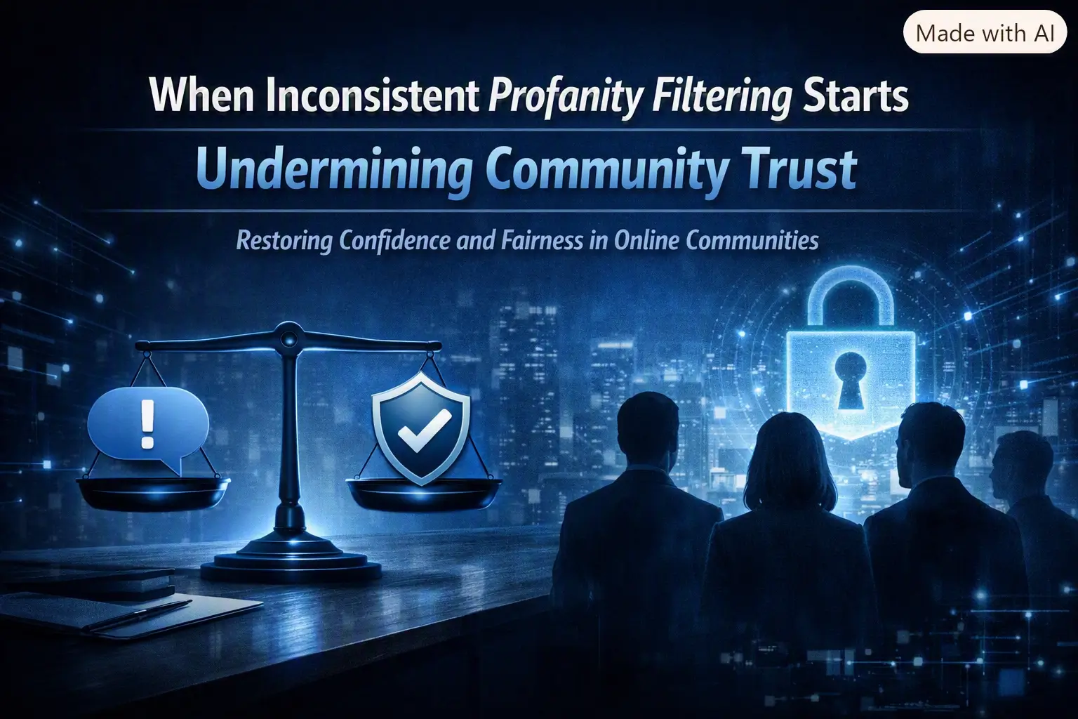 When Inconsistent Profanity Filtering Starts Undermining Community Trust