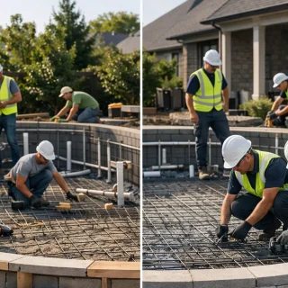 Subcontractors vs In-House Crews for Pool Construction: Cost, Control, and Risk